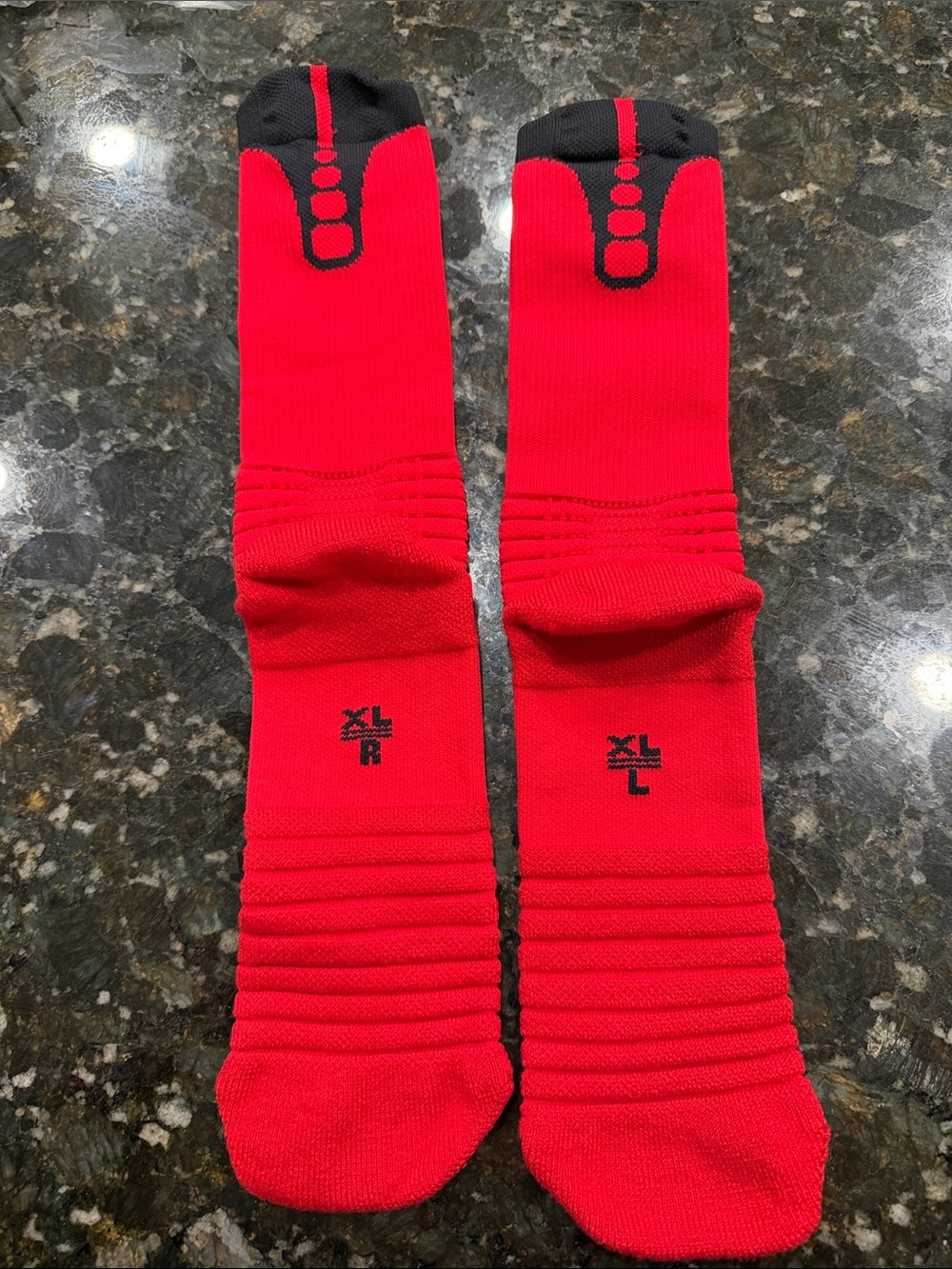 Nike red Men's Performance Crew Socks - Packable Athletic Socks